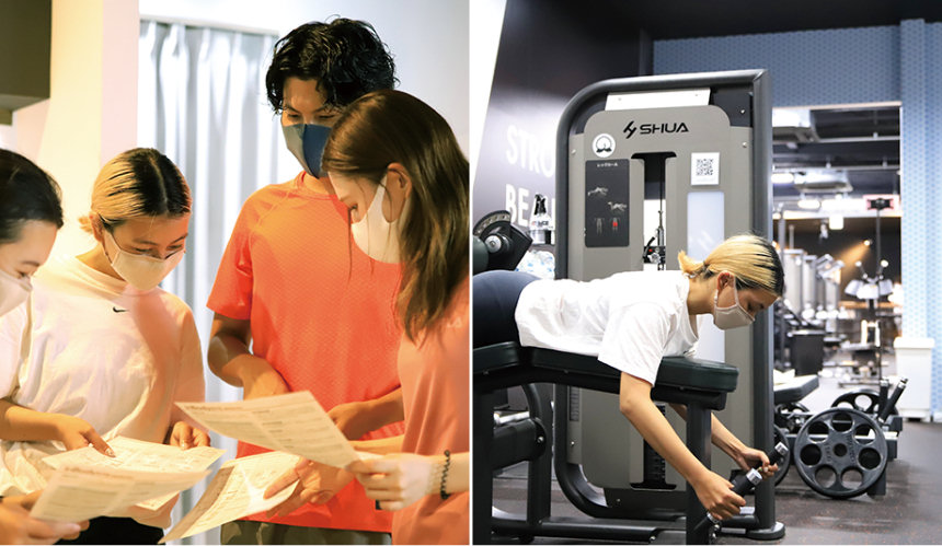 トレーニング風景