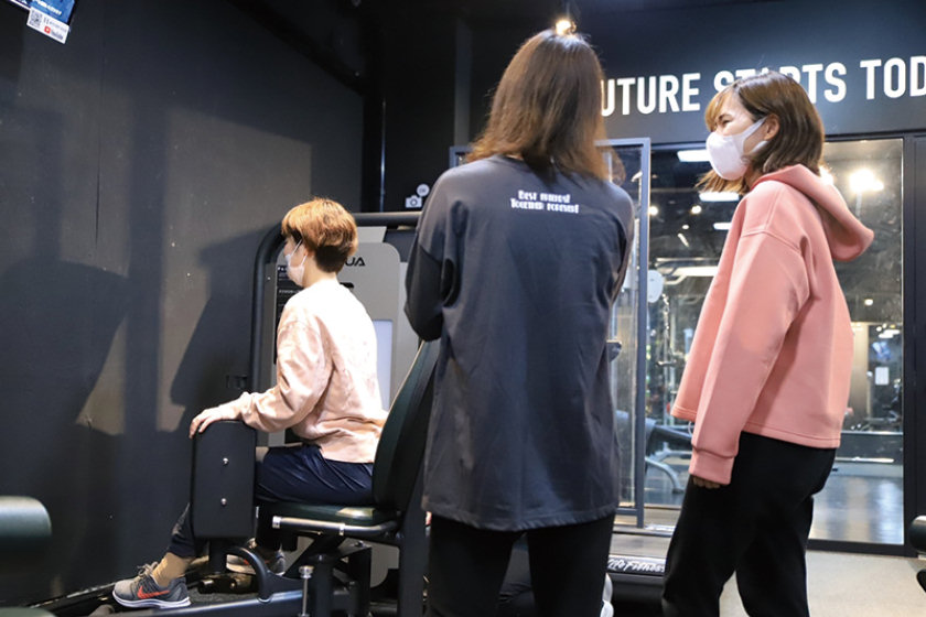 トレーニング風景